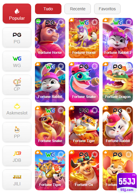 Experiência de Jogos 55jj.com