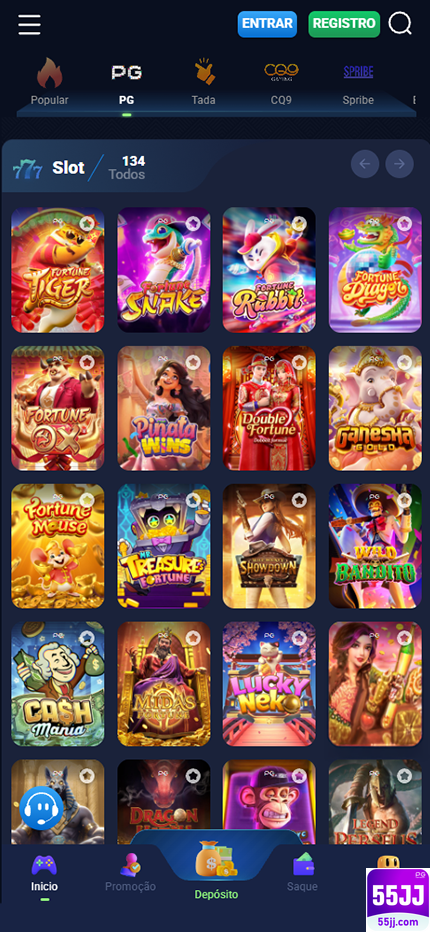 Prêmios Jogos 55jj.com